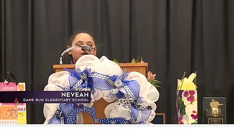 Student's Speech praising CSP Teacher Meghann Clem...