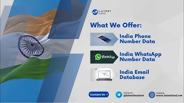 India Phone Number List | India WhatsApp Number Data | Latest Lead