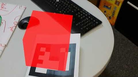 OpenCV Marker tracking with HoloLens (raw)