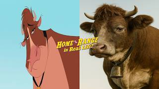 Home on the Range Characters in Real Life AI Transformation