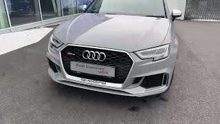 2018 Audi Rs3 2.5 Tfsi Quattro S 367Ps Auto In Stunning Nano Grey With Virt...