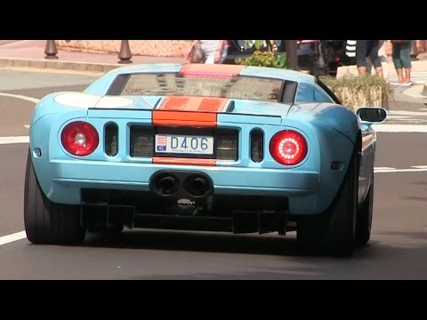 4x Ford GT In Monaco | LOUD REVS + Accelerations