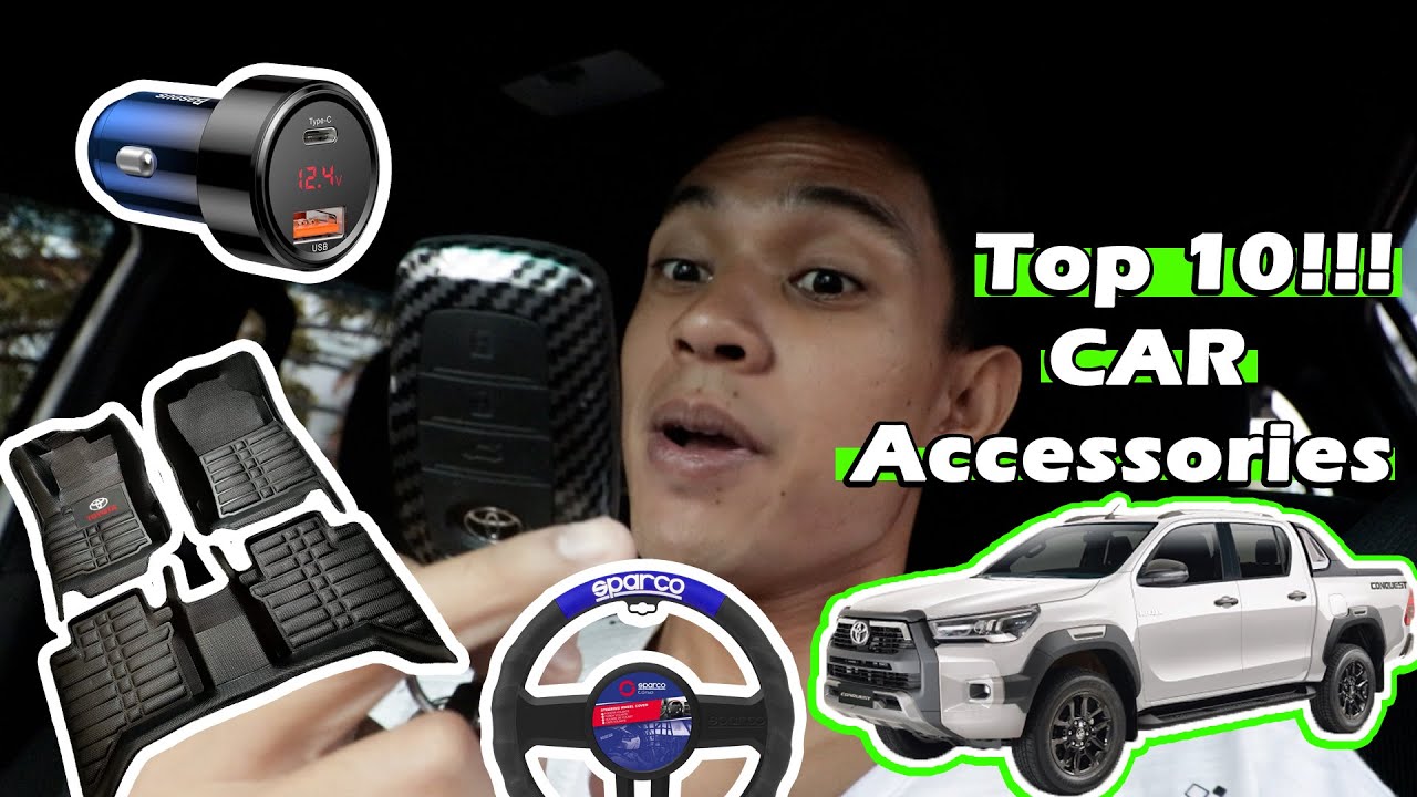 Top 10 Car Accessories YOU MUST HAVE!!! walang halong budol YouTube