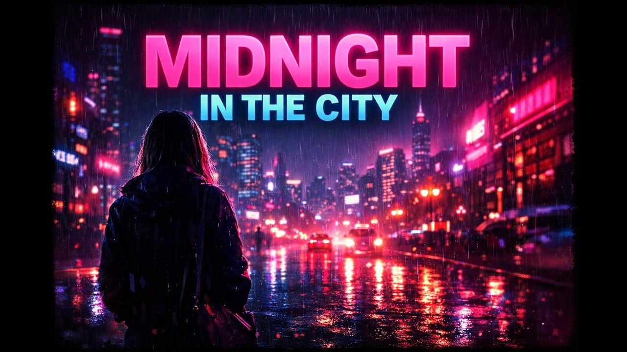 Midnight in the City | Emotional Synth|  80s Retro| Night Drive Music