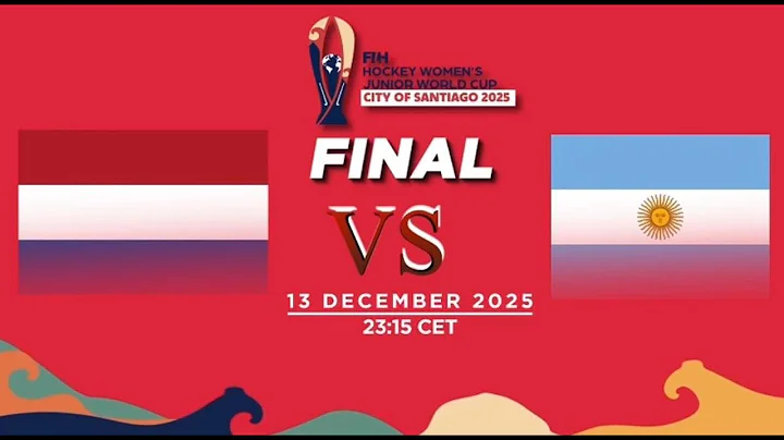 FIH Hockey Women's Junior World Cup 2025 - Final Promo : Netherlands vs Argentina | #Risingstars