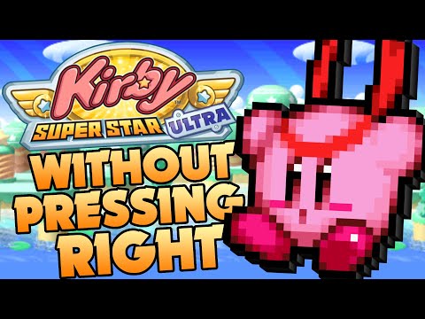 Can You Beat Kirby Super Star Ultra Without Pressing Right?