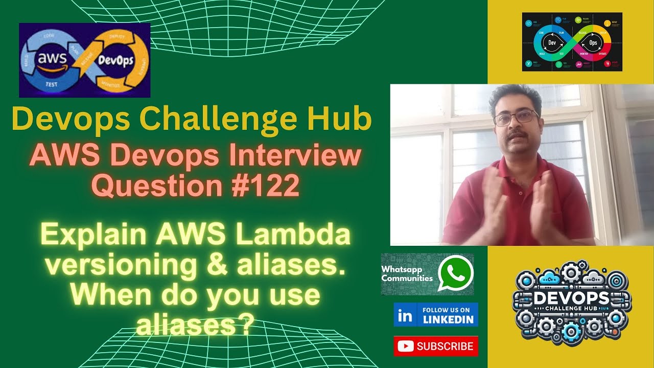 AWS Devops Interview: Q122 Explain AWS Lambda versioning & aliases ...