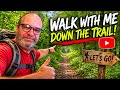 Walk with me down the trail