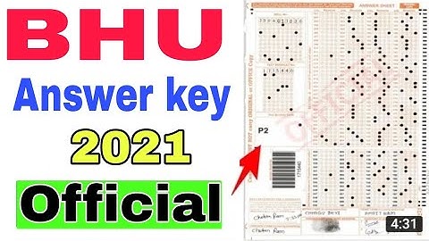 BHU Entrance Result 2021/ Bhu  Answer key 2021 Bhu uet Result 2021| bhu result 2021 @Bhu world