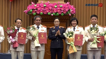VKSNDTC tổ chức Lễ công bố và trao quyết định bổ nhiệm Kiểm sát viên và Điều tra viên cao cấp