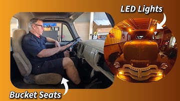 Making old lights NEW with an LED conversion / The COE gets BUCKET seats!