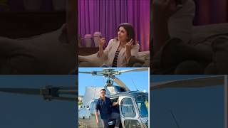 do akshaykumar use helicopter as taxi daily ? #akshaykumar #farahkhan #stunts #helicopter #shorts