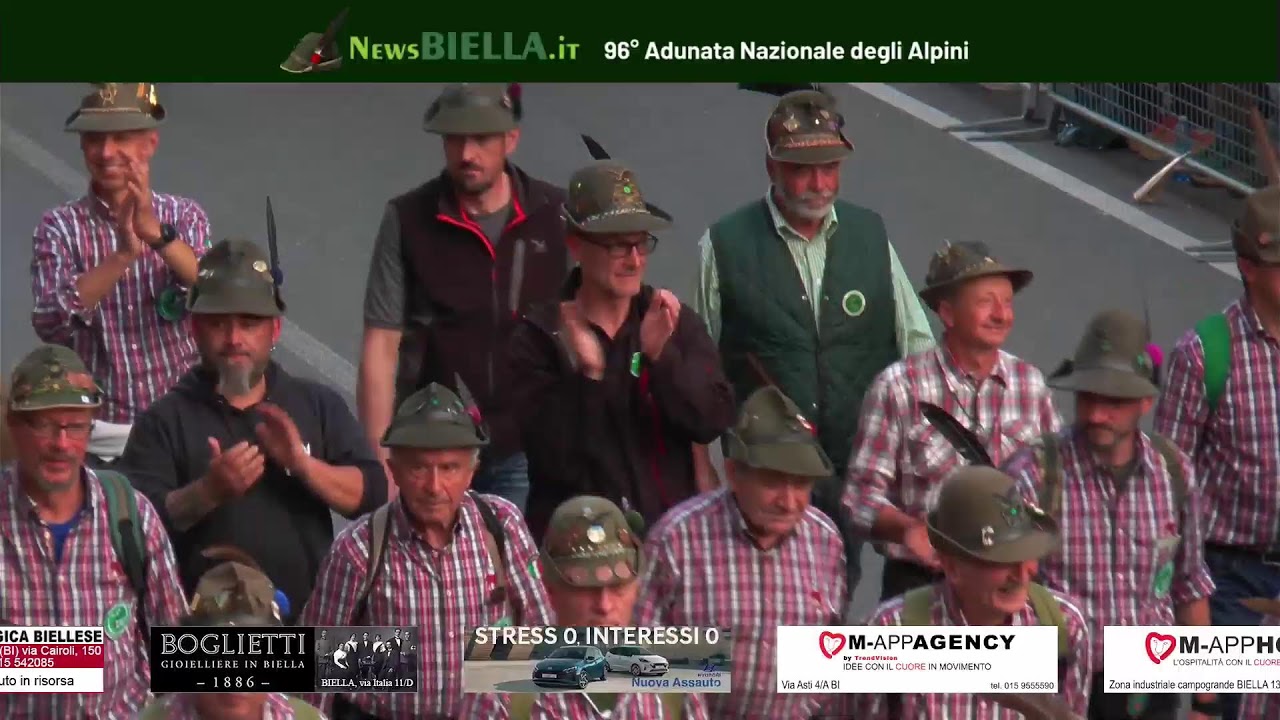 Diretta 96° Adunata Nazionale degli Alpini