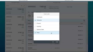 SAP Fiori Demo Video   Order approval app