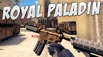 CS:GO - M4A4 | Royal Paladin Gameplay