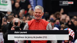 Alain Laurent, entraîneur de Jenny de Joudes (Vendredi 1er mars à Paris-Vincennes)