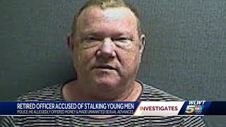 Retired NKY police officer charged after allegedly stalking young man and making advances