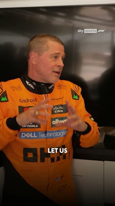 Brad Pitt pays homage to the former F1 driver who inspired the Sonny Hayes character 🤝