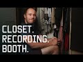 Turn Your Closet Into A Voiceover Recording Booth