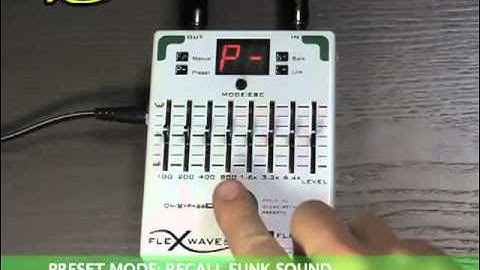 FW-EQ7 Flex EQ7 - FlexWaves 7 Bands Equalizer DEMO