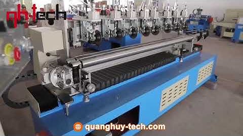 Tính năng của Máy cắt ống giấy xoắn ốc đa năng tự động | Quang Huy Tech