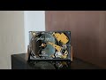Exclusive desk clock made with computer hard drive, unique gift. (model #18, Cyberpunk 2077) gift