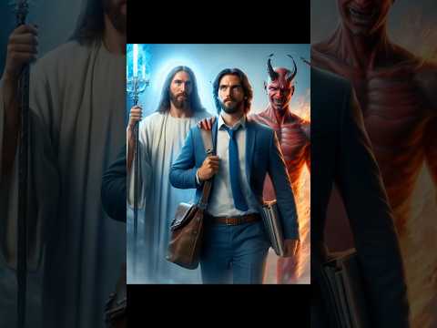 The devil vs jesus #jesus #jesuschrist #god #catholic