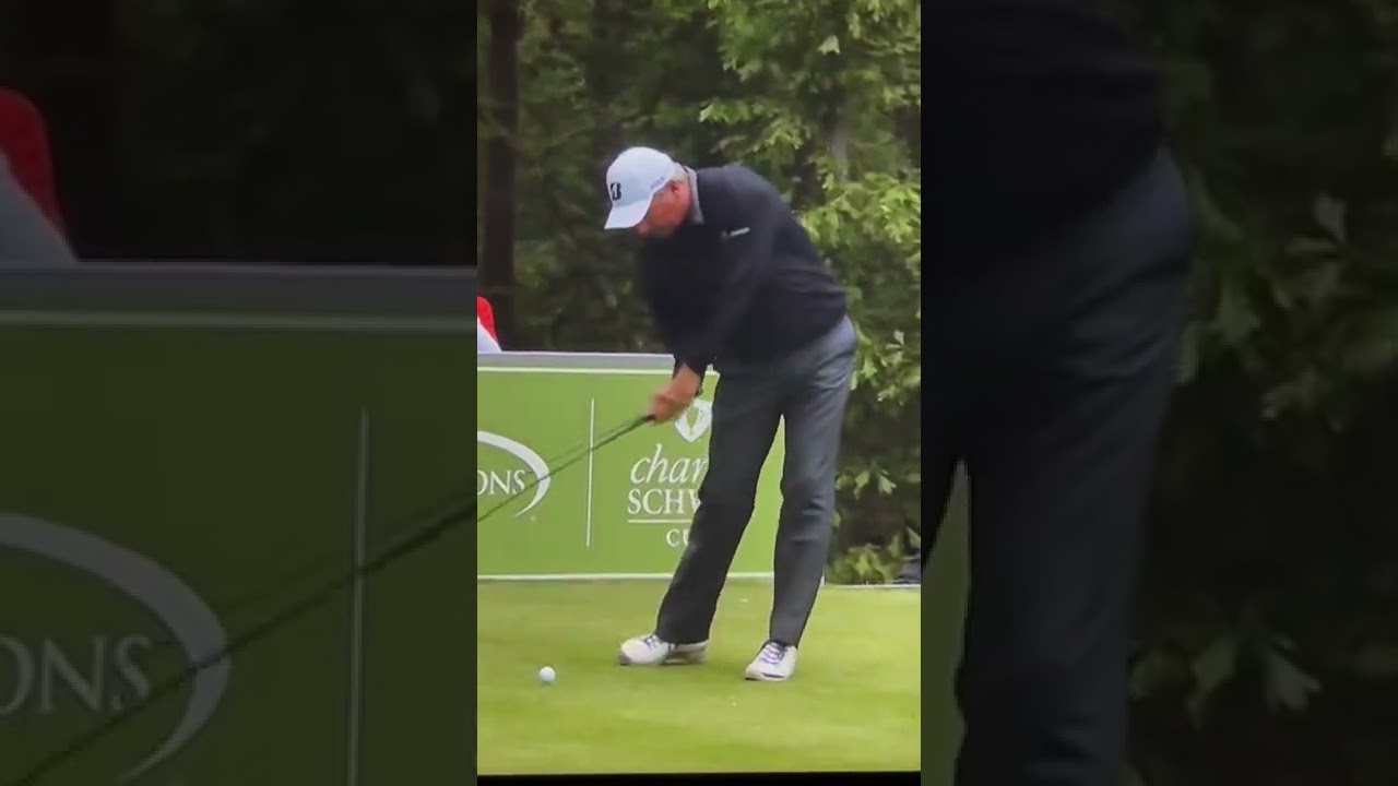 WATCH: Fred Couples, Smoothest Swing on PGA Tour 🏌️‍♂️⛳️ #golf #shorts