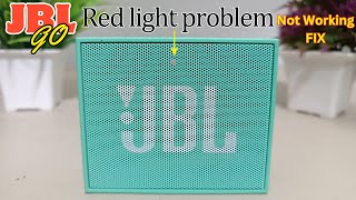JBL Go Red light problem - SOLVED
