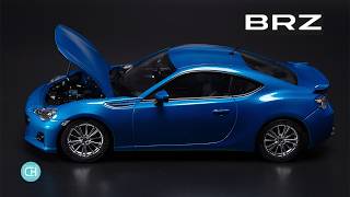 Building Tamiya SUBARU BRZ Scale Model Assembly Kit