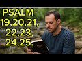 PSALM 19,20,21,22,23,24,25. DAILY LIVING WORD.