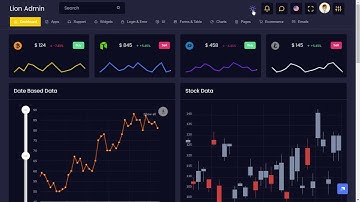 Bootstrap 5 Admin Dashboard with Horizontal LTR Light Theme