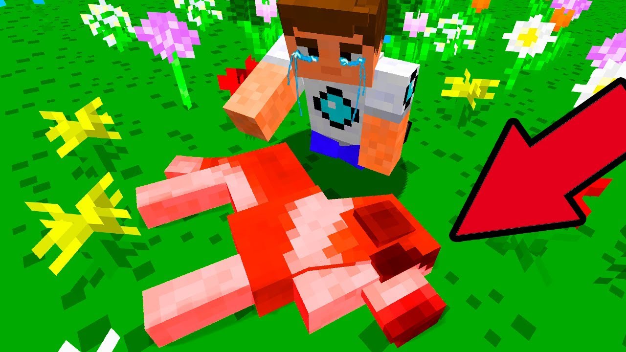 Умерла Собака! Как теперь Жить? Собачий Рай в Майнкрафт. Лаки блоки