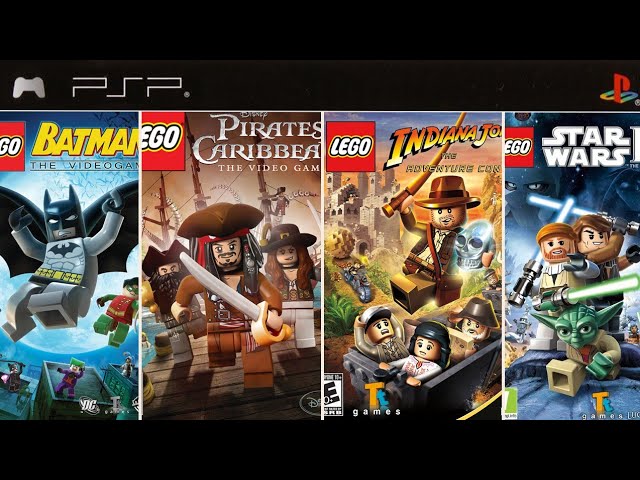 LEGO Games for PSP 