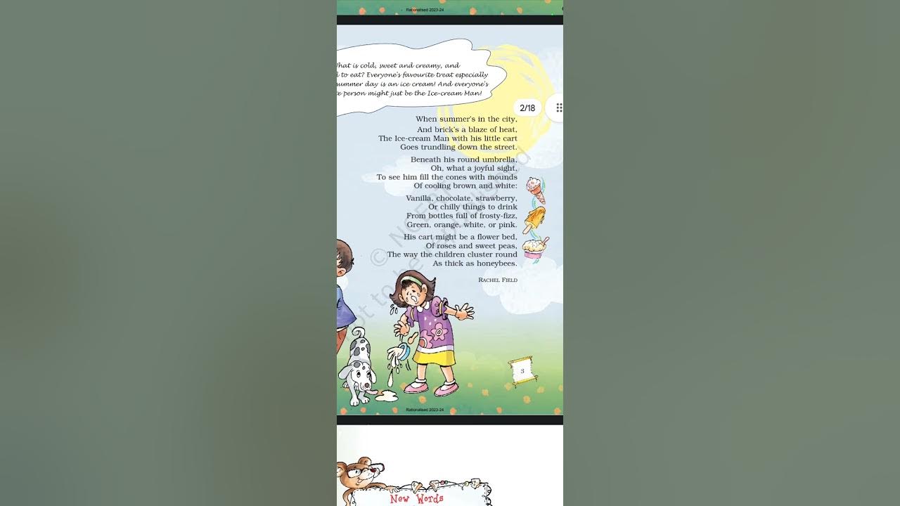 Ice Cream Man Poem Class 5th Chapter 1 Dhani Comedy Star shorts ice-cream-man-poem-class-5th-chapter-1-dhani-comedy-star-shorts
