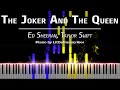 Ed Sheeran, Taylor Swift - The Joker And The Queen (Piano Cover) Tutorial by LittleTranscriber