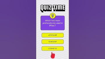 Quiz-3 | #ipsec #vpn #networking #network  #ccna #ccnp #ccie