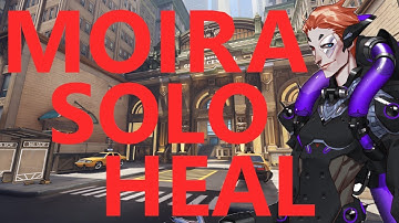 Hard Carrying while Solo Healing on Moira in Overwatch 2