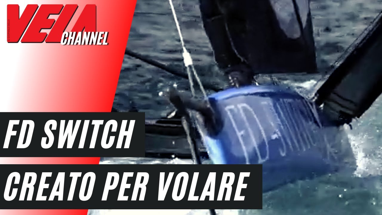 ⁣FD Switch, foiler in carbonio leggero e stabile per volare facile (c'è lo zampino di Luca Devoti)