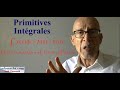 Primitives et  integrales en terminale