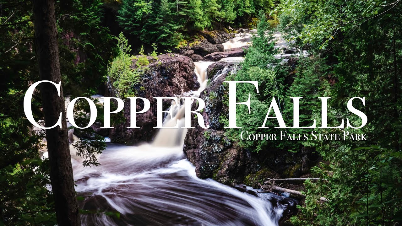 Copper Falls State Park Wisconsin YouTube