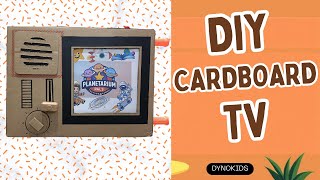 DIY Cardboard TV for Kids | Fun & Easy Craft Idea  #diy #tv #homeschooling