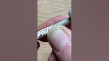 making a textured silver chain (by using an economy rolling mill)