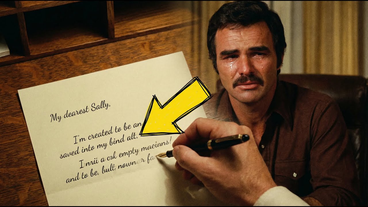 Burt Reynolds’ Secret Letter to Sally Field — Hidden for 30 Years