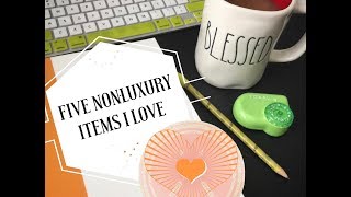 The Unexpected Luxuries Tag: Five Non-luxury Items I Love