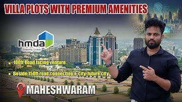 HMDA & RERA Approved Gated Community Villa Plots Near Maheshwaram