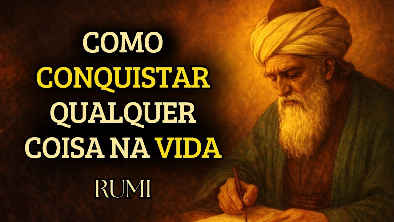 O Segredo De Rumi Para CONQUISTAR Qualquer Coisa Na Vida (PARE DE FICAR PARA TRÁS | SUFISMO)