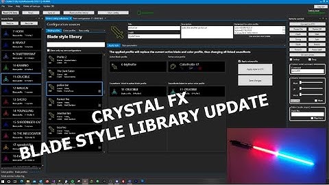 Crystal focus 10 (CFX) configuration tool 