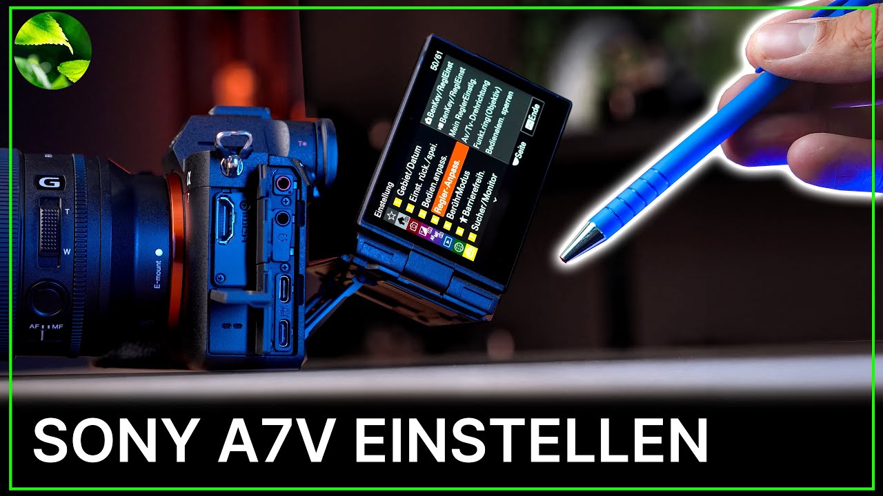 Sony A7V KOMPLETT ANLEITUNG 📸 Menü erklärt | A1 II, A9 III, A7C III