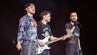 Underwater FRANKIEONTHEGUITAR - DIOGO PIÇARRA  e VAN ZEE ao vivo Porto Tour SNTMNTL Super Bock Arena